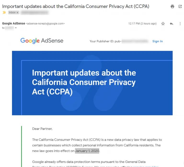 California Consumer Privacy Act (CCPA) Are you doing what is required
